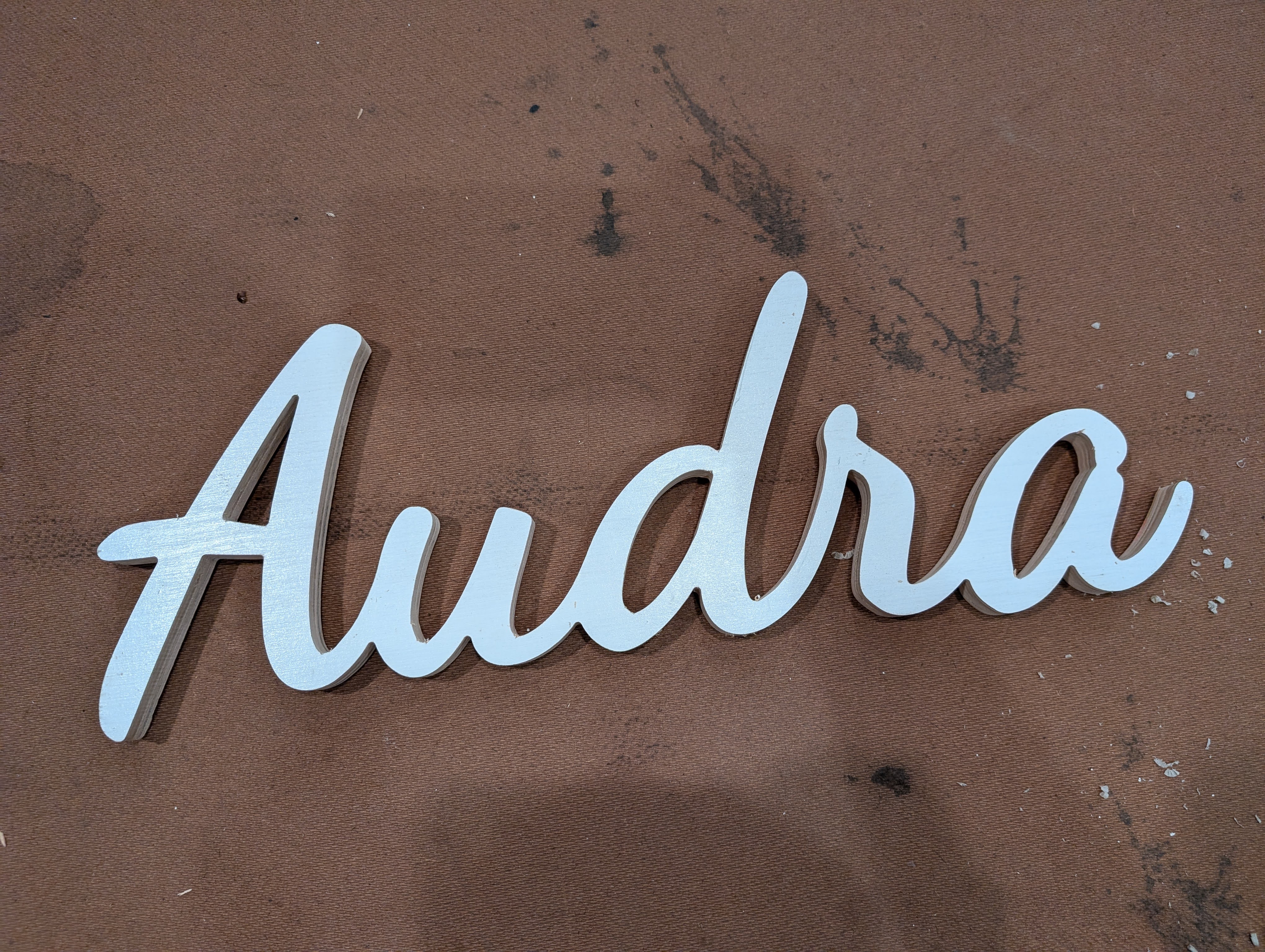 Custom engraved project