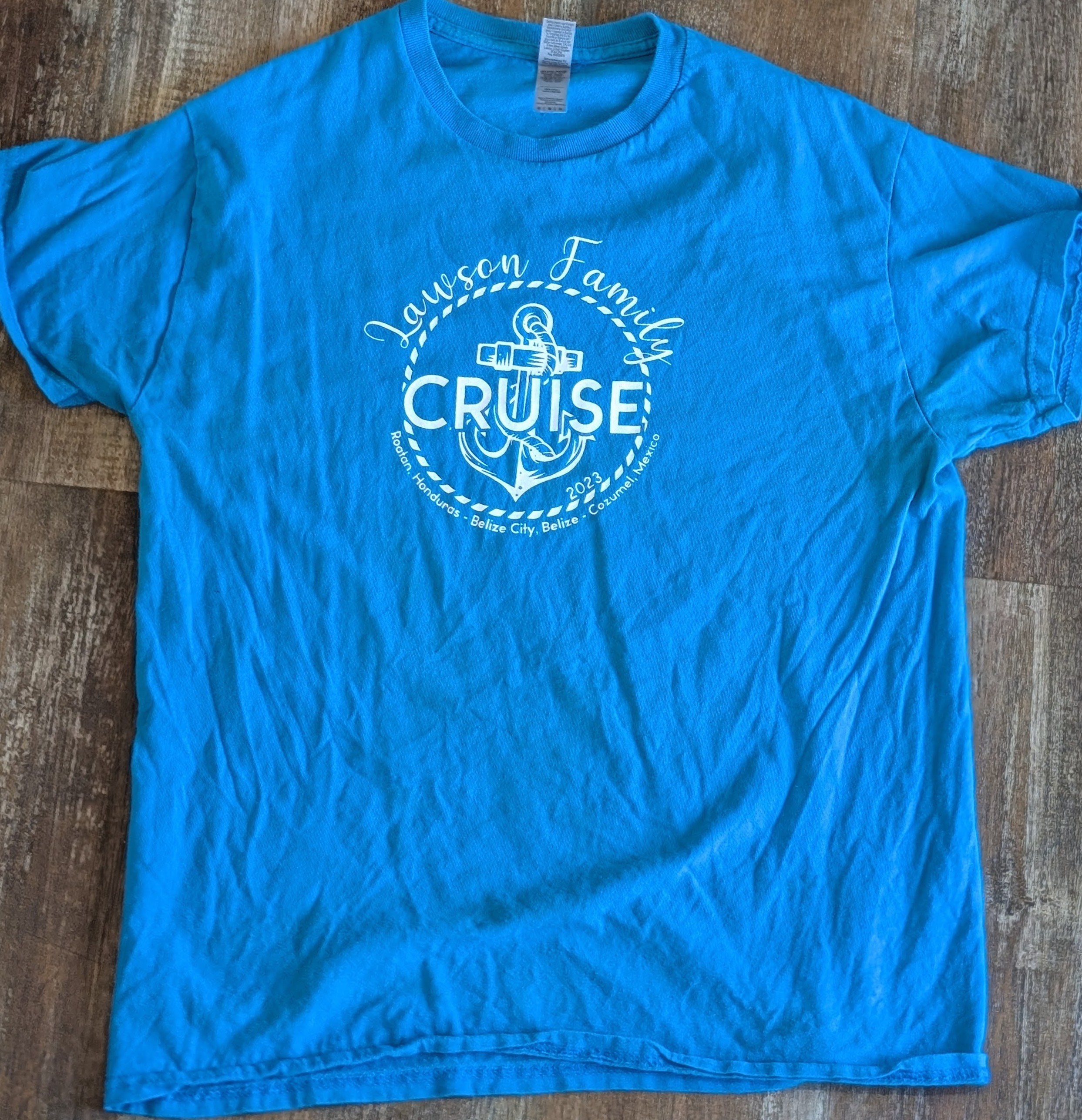 Screen printed garment